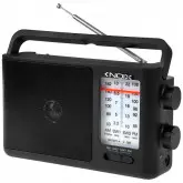 Rádio Portátil Am/Fm/Sw Xion Xi-Ra5 220V ~ 50/60 Hz - Preto