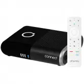 Receptor Fta Athomics Connect 4K Ultra Hd Com Iptv De 16Gb Emmc/2Gb De Ram - Preto