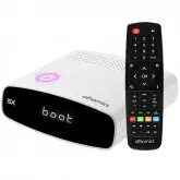 Receptor FTA athomics EX Full HD com Wi-Fi de 16MB eMMC/256MB RAM - Branco