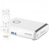 Receptor Fta Athomics Nomads 4K Ultra Hd Com Wi-Fi De 16Gb Emmc/2Gb Ram - Branco