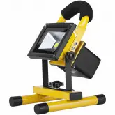 Refletor Led Megastar Ym-8207D De 20 Watts Bivolt - Amarelo/Preto