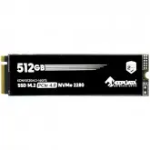 Ssd M.2 De 512Gb Keepdata Kdnv512G4.0-16Gts 5.100 Mb/S De Leitura - Preto