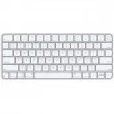 Teclado Sem Fio Apple Magic Keyboard With Touch Id A2449 Mk293Ll Inglês Com Bluetooth - Prata