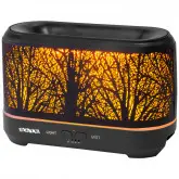 Umidificador De Ar Satellite Flame A-H6803 5 Watts De 200 Ml Bivolt - Preto