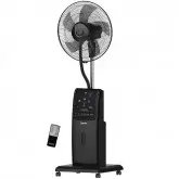 Ventilador Quanta Qtvuam1 Repelente Com Umidificador 220V ~ 50Hz - Preto