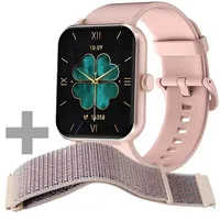Relógio Blackview R50 Com Bluetooth - Rosa + Pulseira em Mega Eletrônicos