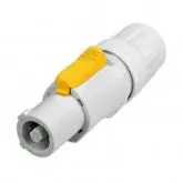 PLUG NEUTRIK NAC-3FCB-POWERCOM OUT GRIS