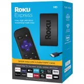 Adaptador de Streaming Roku Express 3930R Full HD com HDMI/Wi-Fi - Preto