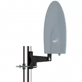 Antena Digital Interna/Externa ELG FALCON HDTV-EX500PLUS com cabo de 10 metros - Preto (UHF/VHF/FM)