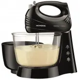 Batedeira Mondial Pratica Due Black B-45-B com 400W/3.6L/220V - Preto