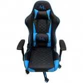 Cadeira Gamer Mtek MK01-B - Preto/Azul