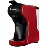 Cafeteira Elétrica Multi Cápsulas Cofee Maker Quanta QTCMC31 com 600mL/127V - Preto/Vermelho
