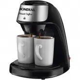 Cafeteira Mondial Smart Coffee C-42-2X-BL com 2 Xícaras/250ml - Preto