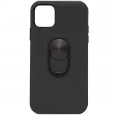 Case de PC/TPU 4Life para iPhone 11 Pro com Suporte Anel Ring - Preto