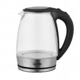 Chaleira Elétrica Quanta QTC900 com 1.8L/220V - Preto/Transparente