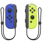 Controle Nintendo Switch Joy-Con L/R com Correia - Azul/Amarelo Neón