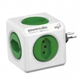 Filtro de Linha ELG Power Cube PWC-R5 com 5 Tomadas Tripolar/Bivolt - Branco/Verde
