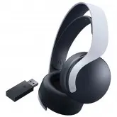 Fone de Ouvido Sem Fio Sony Pulse 3D CFI-ZWH1 para PlayStation 5 com Adaptador USB/Microfone - Branco/Preto
