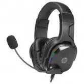 Headset Gamimg Hp DHE-8004 com conexão USB/Driver de 50 mm - Preto