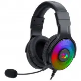 Headset Redragon PANDORA2 H350RGB-1 com Microfone removível/50 mm - Preto