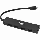 Hub USB Satellite A-HUB15 com 4 Portas USB 3.0 - Preto