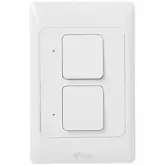 Interruptor de Parede Inteligente 4life Smart Light Switch FL811-2 Wi-Fi/2 Botões/Bivolt - Branco