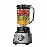 Liquidificador Mondial Turbo Inox L-1100-BI com 1100W/3L/220V - Preto
