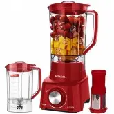 Liquidificador Mondial Turbo L-900-FR-2C com 900W/5 Velocidades/220V - Vermelho