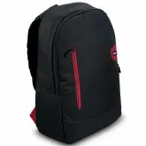 Mochila para Notebook Kolke KAM-102/Até 15.6¨ - Preto/Vermelho