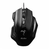 Mouse Gamer Kolke KMG-100 com 6 botões / 2400 DPI ajustável - Preto