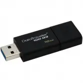Pendrive Kingston DataTraveler 100G3 DT100G3 USB 3.0 de 16GB - Preto