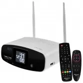 Receptor FTA Athomics Eon 4K 2/16gb com HDMI/WiFi/USB - Branco