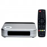 Receptor FTA Athomics T3 FHD Wi-Fi/HDMI/USB/Bivolt - Prateado/Preto