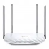 Roteador TP-Link Archer C50 AC1200 de 300Mbps em 2.4GHz + 867Mbps em 5GHz com 4 Antenas/Bivolt - Branco