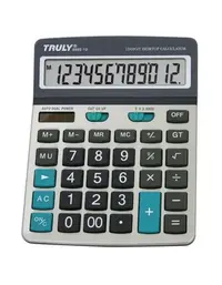 Calculadora Truly 12 Digits Display 896E-12 em MultiPass