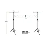 Pedestal Kool P/Iluminacao Ls-65 C/Trilhica