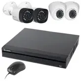CFTV DVR ORANGE OR-HDCVI4700KIT 4 CHANNEL COM KIT