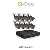 CFTV QSEE DVR QT228-8H4-5 C/KIT 8 CHANNEL