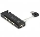HUB 4P USB 2.0 MTEK A-HUB HB1011 PRETO