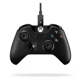 JOYSTICK XBOX ONE PRETO COM USB
