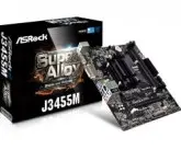 PLACA MAE KIT ASROCK J3455M + CPU INTEL USB/VGA/DVI/DDR3/90-MXB450-A0UAYZ