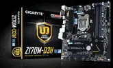 PLACA MAE S1151 GIGABYTE Z170M-D3H DDR3 VGA/DVI