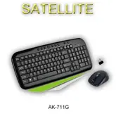 TECL. + MOUSE WIR. SATE. AK-711G LASER P