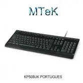 TECL. MTEK USB KP508UK PORTUGUES PRETO