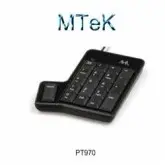TECLADO MTEK USB PT970 NUMERICO PRETO