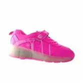 TENIS COM LUCES LED SPORT COM RODAS N.29 ROSA