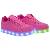TENIS COM LUZES LED Q323E ROSA N.39