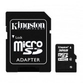 MEM CARD MICRO SD 32GB KINGSTON 2x1