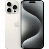 Apple Iphone 15 Pro Max 256Gb Ll Tela Super Retina Xdr 6.7 Cam Tripla 48+12+12Mp/12Mp Ios 17 - White Titanium (Esim)