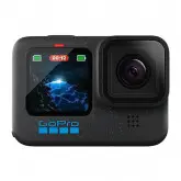 Câmera De Ação Gopro Hero 12 Black Chdhx-121-Rw Com 27Mp Gp2 Chip / Video 5.3K A 60Fps / 2 Telas / Wi-Fi - Preto